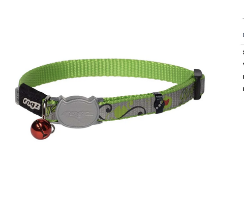 Rogz Reflectocat Halsband S Lime 11mm