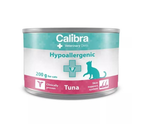 Calibra VD Cat can Hypoallergenic Tuna, 200g