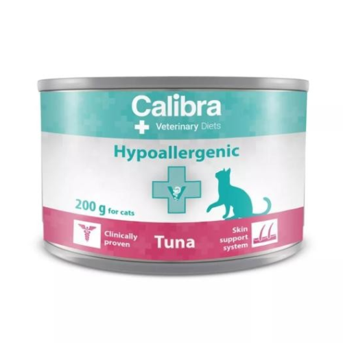 Calibra VD Cat can Hypoallergenic Tuna, 200g