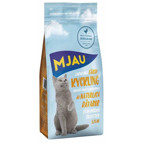 Mjau kattefoder Kylling 
