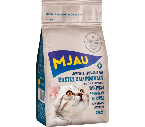 Mjau Kastreret indekat 2,8kg