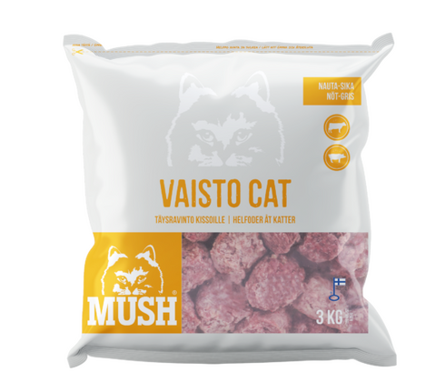 MUSH Vaisto® Cat Hvid
