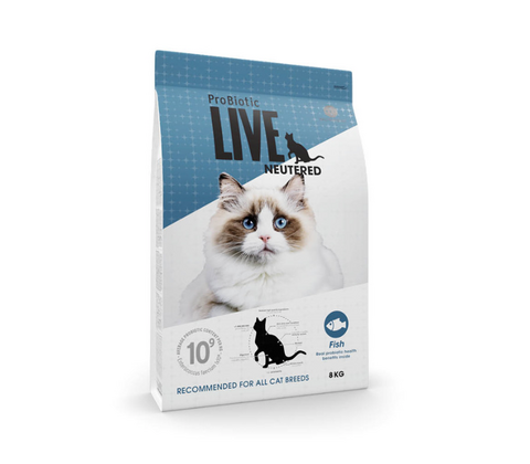 LIVE Neutered med Fisk