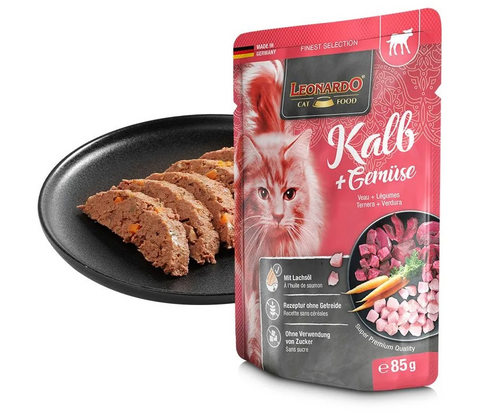 Leonardo Finest Selection Veal & Vegetables 85g