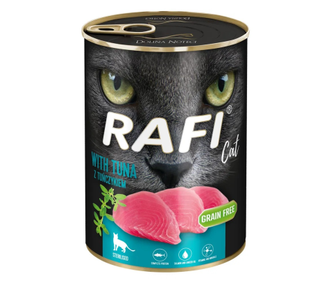 RAFI Kat Paté Sterilised m/Tun 400g. 