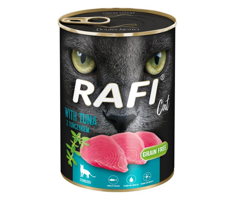 RAFI Kat Paté Sterilised m/Tun 400g. 