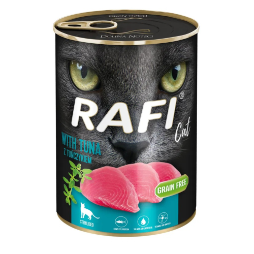 RAFI Kat Paté Sterilised m/Tun 400g. 