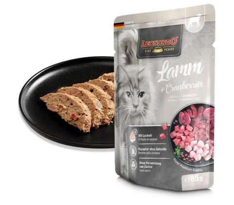 Leonardo Finest Selection Lamb & Cranberries 85g
