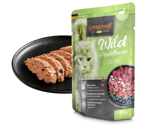 Leonardo Finest Selection Venison & Blueberries 85g