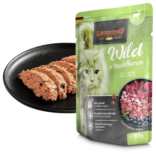 Leonardo Finest Selection Venison & Blueberries 85g