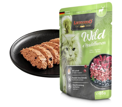 Leonardo Finest Selection Venison & Blueberries 85g