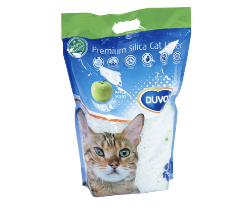 Kattegrus Premium Silica m/æbleduft 5L 