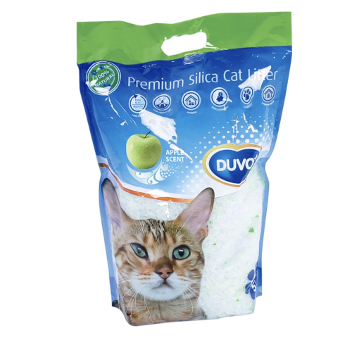 Kattegrus Premium Silica m/æbleduft 5L 