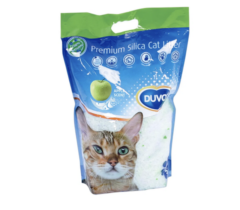 Kattegrus Premium Silica m/æbleduft 5L 