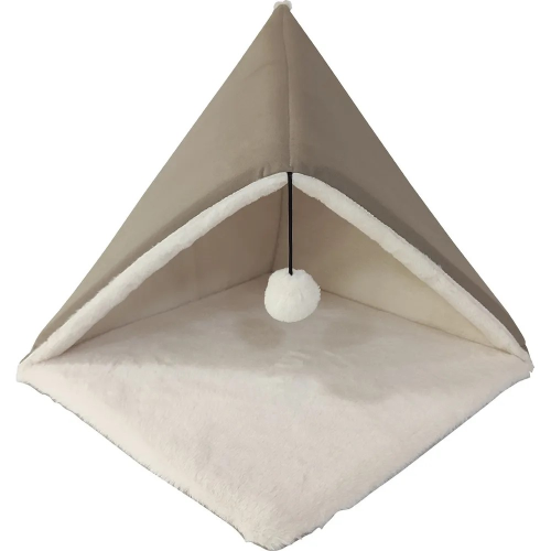 Katte Iglo Lilly grå 60x60x42 cm