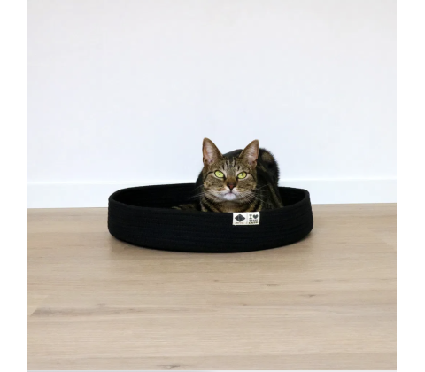 D&D CAT Stofkurv JESS Ø45 cm. Sort