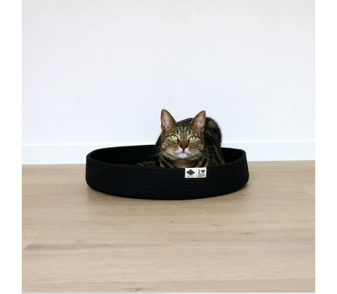 D&D CAT Stofkurv JESS Ø45 cm. Sort