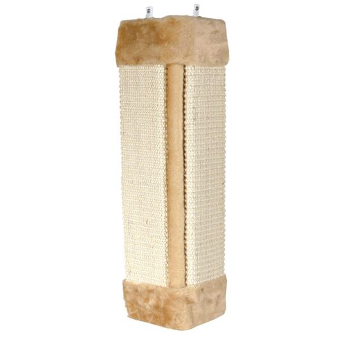 Kradsebræt sisal hjørne 50cm beige