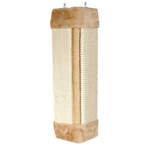 Kradsebræt sisal hjørne 50cm beige