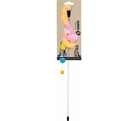 Ozami Cat Wand Caterpillar Ocean 40cm