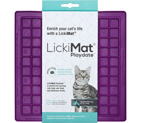 Lickimat Cat Playdate