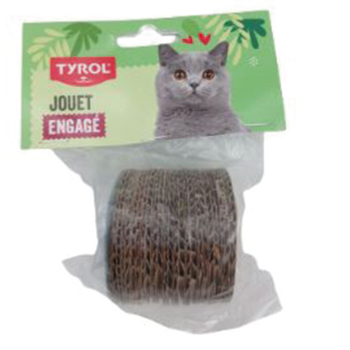 Tyrol Kattelegetøj Rulle Wellpap