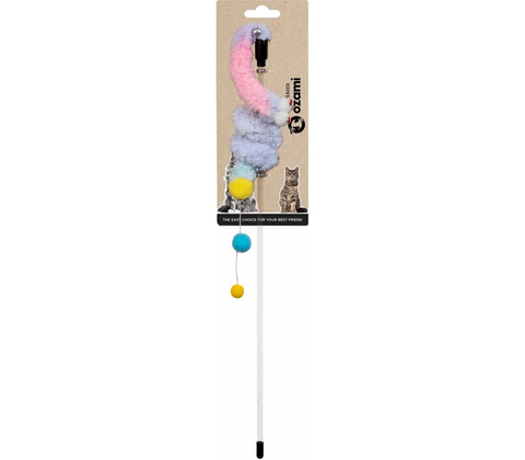 Ozami Cat Wand Caterpillar Ocean 40cm