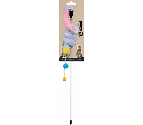 Ozami Cat Wand Caterpillar Ocean 40cm