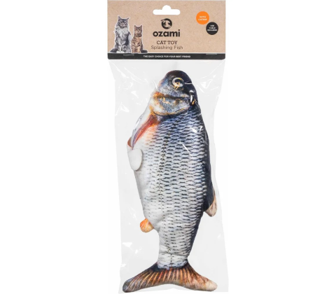 Sprællende Fisk 30cm 