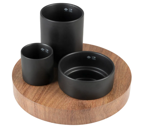 D&D CAT IGGY Slow Feeder 27x27x19 cm. Sort