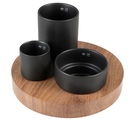 D&D CAT IGGY Slow Feeder 27x27x19 cm. Sort