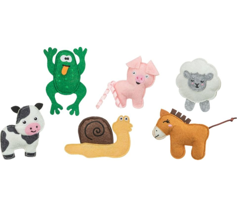 Trixie Bondegårdsdyr, filt med katteurt