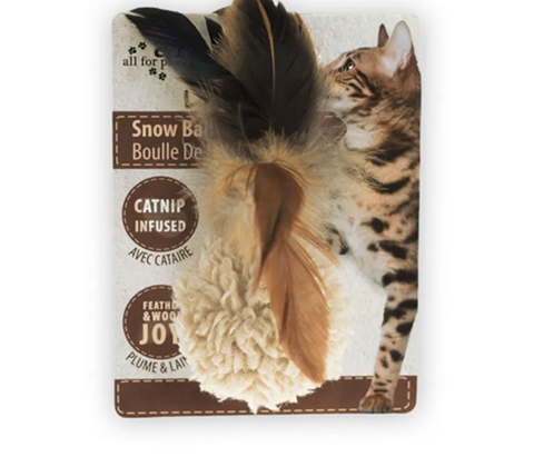 AFP snowball med catnip