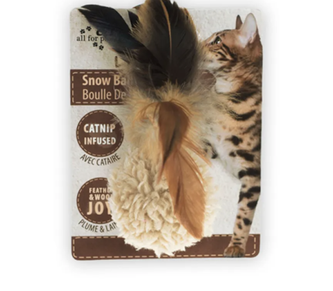 AFP snowball med catnip