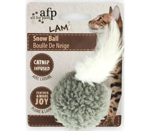 AFP snowball med catnip