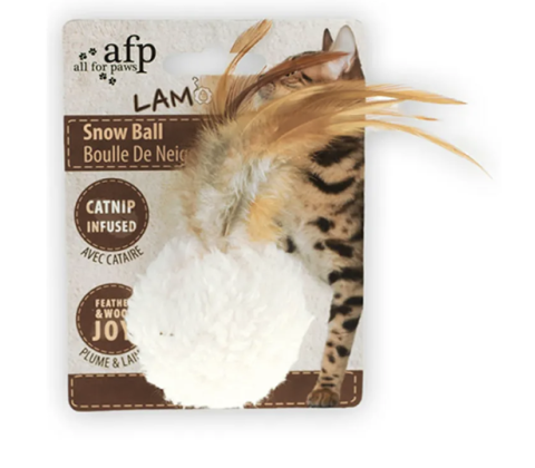 AFP snowball med catnip