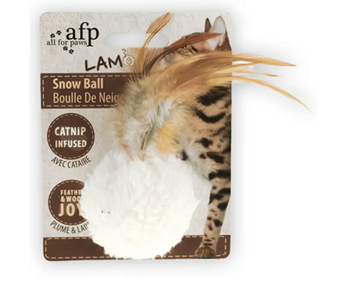 AFP snowball med catnip