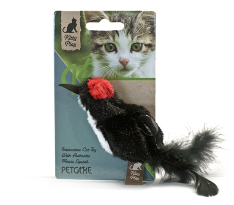 Kitty Play Squeaking, Black Bird