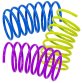 Kattelegetøj Spiralfjeder 10st Mix Farver 5cm
