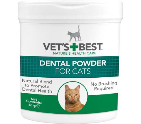 VETS BEST TANDPLEJEPULVER TIL KAT 45g