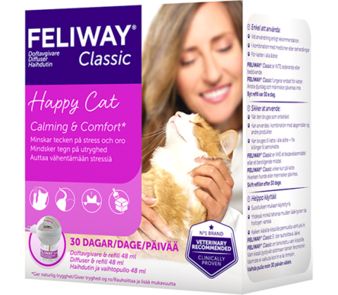 Feliway diffusor med flaske til kat 48 ml.