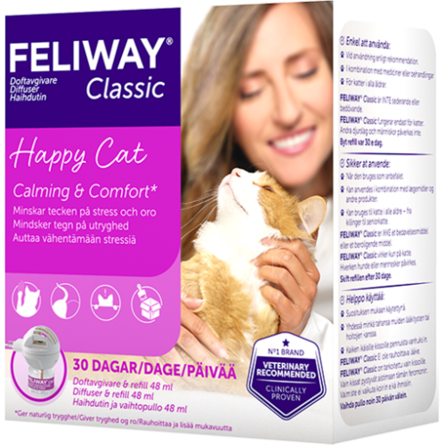 Feliway diffusor med flaske til kat 48 ml.
