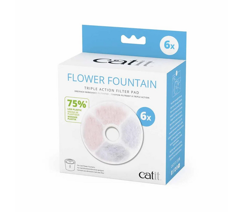 Catit Water Softening Filter Triple Action 6stk.