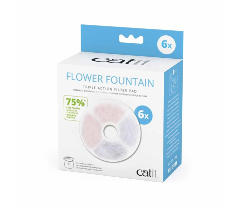 Catit Water Softening Filter Triple Action 6stk.