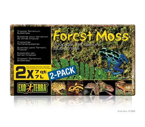 ExoTerra Forest Moss 2 x 7 ltr