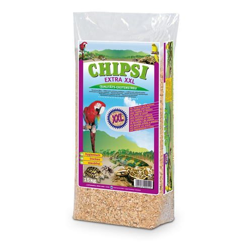 Chipsi extra xxl bøgegranulat 15kg