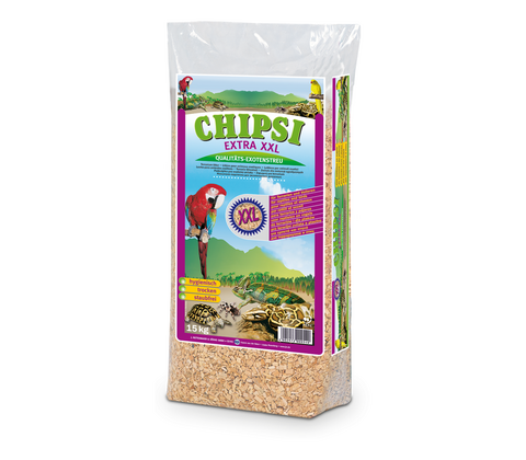 Chipsi extra xxl bøgegranulat 15kg