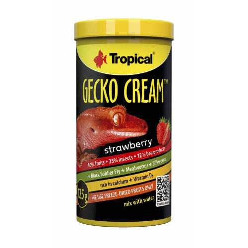 Tropical Gecko Cream Strawberry 100ml