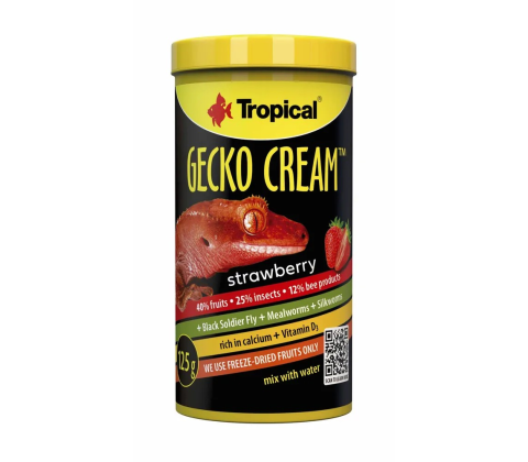 Tropical Gecko Cream Strawberry 100ml