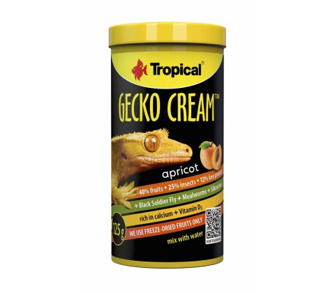 Tropical Gecko Cream Apricot 100ml